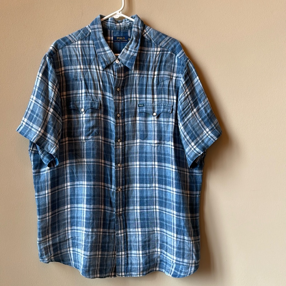 Polo Ralph Lauren men’s button down shirt sz XXL
